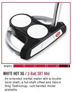 odyssey XG 2Ball SRT Mid Putter