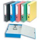 Case of 5 x Foolscap coloured Box Files Yellow