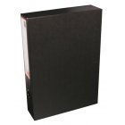 Office Foolscap coloured Box File Black