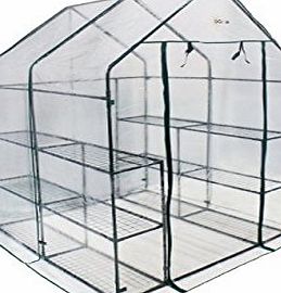 OGrow  Deluxe Walk-In 6-Tier 12-Shelf Portable Greenhouse