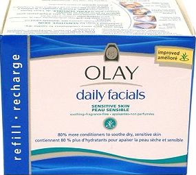 Olay, 2041[^]10020578 Daily Facials Cleansing Cloths Refill Pack