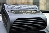 Car Boat Caravan 200 Watt Ceramic Heater Cooler Fan Easy Dashboard Mount