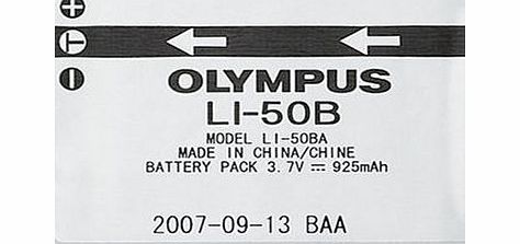 Olympus LI-50B Rechargeable Lithium-Ion Battery