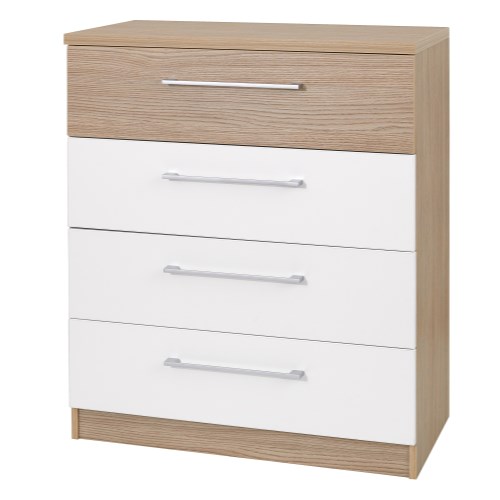 Duo 4 Drawer Chest in Matt