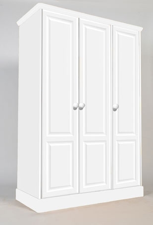 Range Triple Full Hanging Wardrobe - Painted