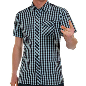 8 Ball Short sleeve shirt - Clearwater Blue