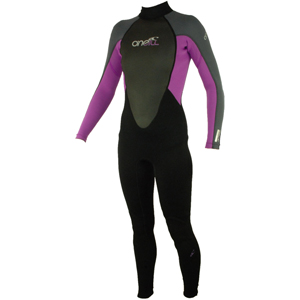 Ladies ONeill Reactor 3/2 Full Wetsuit. Black