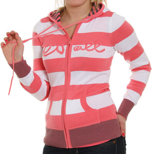 ONeill Ladies Lucy Zip knit hoody - Flamingo Pink