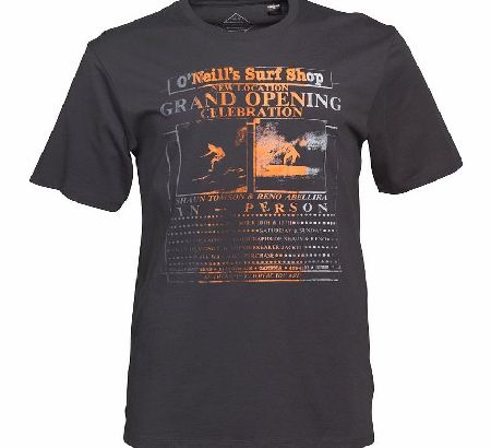 Mens Grand Opening T-Shirt Pirate Black