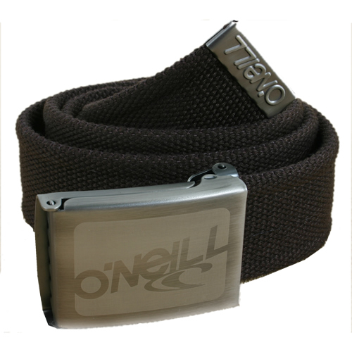 Mens O`Neill Web Belt 724 Coffee Brown