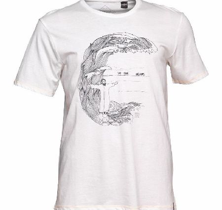 Mens The Savior T-Shirt Powder White