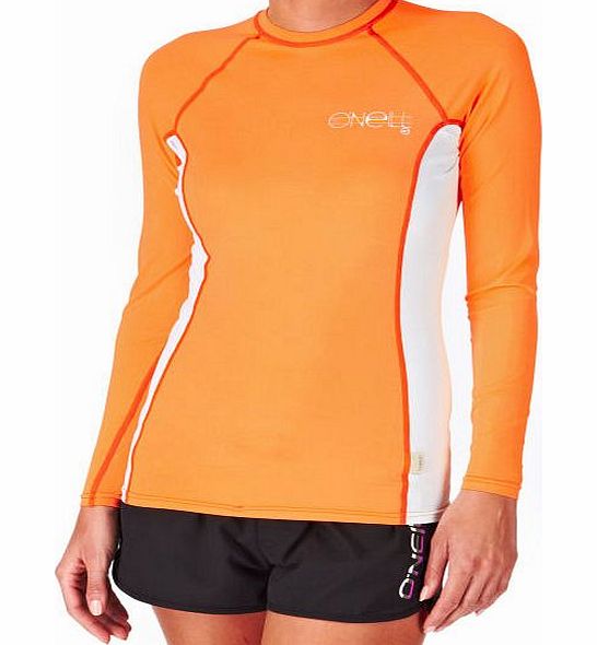 Womens ONeill Womens Skins Long Sleeve Crew