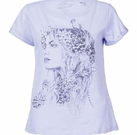 Womens Vista Del Mar T-Shirt Purple