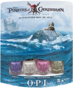 OPI PIRATES OF THE CARIBBEAN MINI PACK (4