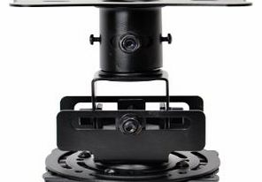 Universal Projector Flush Ceiling Mount - Black