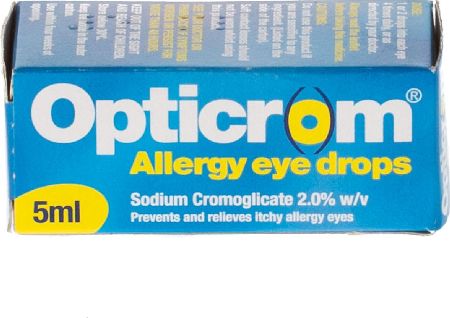 optricrom, 2102[^]0106492 Allergy Eye Drops 5ml
