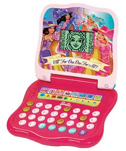 Scientific Barbie Three Musketeers Laptop