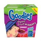 Organix Case of 6 Organix Fruit Wobbler - Raspberry 4x95g