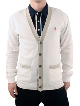 Blanco/Cream Cardigan Knit