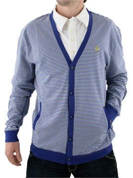 Blue Stripe Cardigan