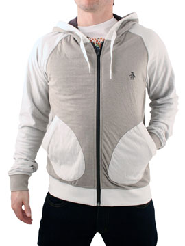 Flint Grey Raglan Hoodie