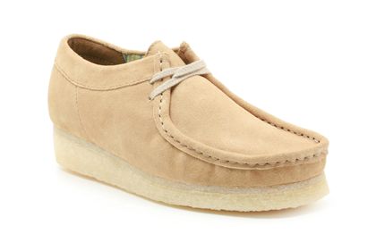 Wallabee Camel Suede