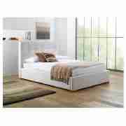 King Bed, White & Sealy Mattress