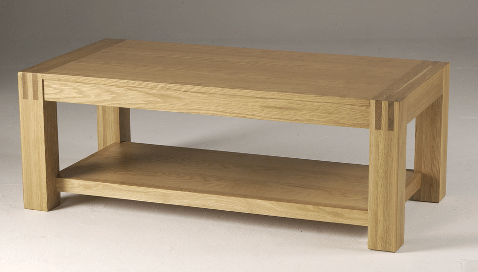 Oak Rectangular Coffee Table