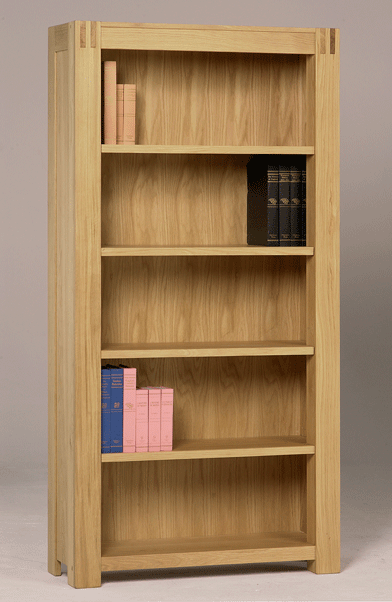 orly Oak Tall Bookcase