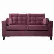 Oslo Regular Sofa, Velvet Plum