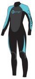 Ladies 2009 Osprey 38.5` Chest Full Length Wetsuit *Large* in Aqua