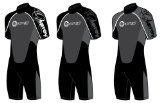 Mens 2009 Osprey 38` Chest Shortie Wetsuit *Medium/L*