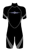 (Osprey) Childs Shorty Wetsuit 4-6 Years Chest 24` (Black/Grey)