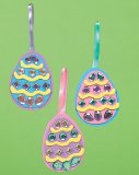 Rhinestone Easter Egg Craft Kit x 12