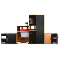 Open Bookcase - Beech (H1200 x W800