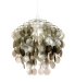 Large Capiz Beaded Ceiling Light