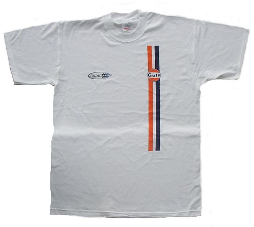 Team Johansson Gulf Stripe Tee White