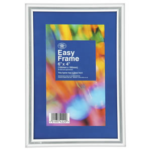 Other Wilko Easy Frame Silver Effect 6inx4in