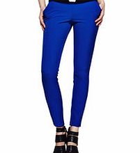 Blue stretch jeggings