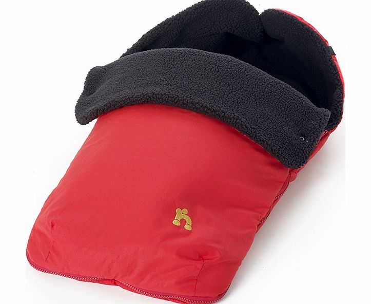 Nipper Footmuff Carnival Red 2014