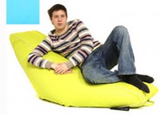 Banana Lounger - Marine Blue Bean Bag