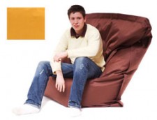 Big Boy Lounger - Burnt Orange Bean Bag