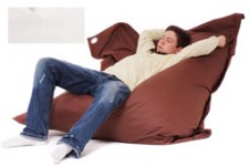 Big Boy Lounger - Cream Bean Bag