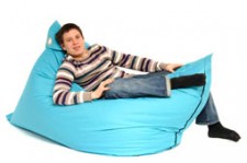 Big Boy Lounger - Marine Blue Bean Bag