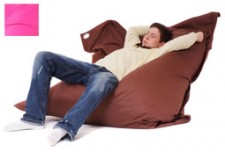 Big Boy Lounger - Shocking Pink Bean Bag