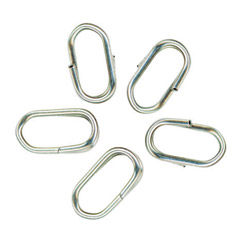 Oval Split Rings - size 1