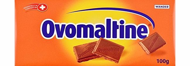 OVOMALTINE Chocolate Bars, 7 pieces with each 100 grams, Switzerland