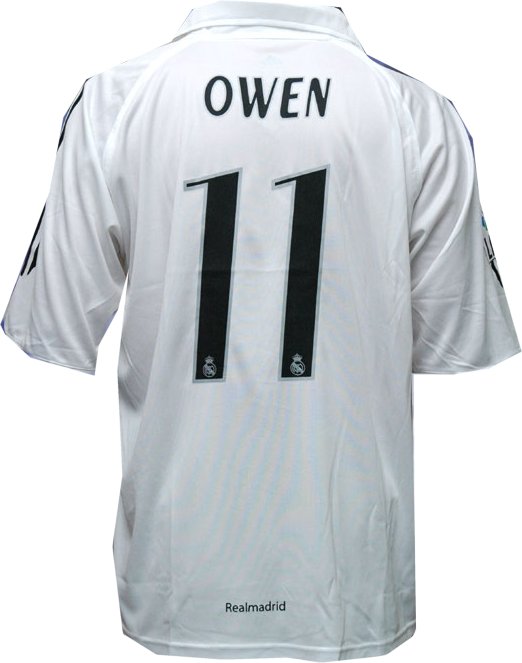 Adidas Real Madrid home (Owen 11) 05/06