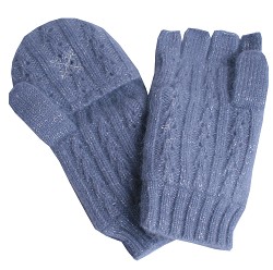 Oxbow Girls Oxbow Eagle Angora Wool Glove Mitten Mauve