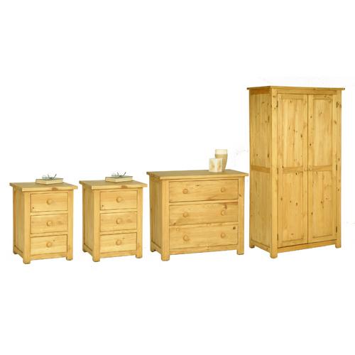 Oxbury Pine Bedroom Furniture Set 304.226